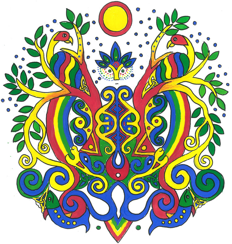 2008 Celtic Festival Fine Art Print: Celtic Water Tree