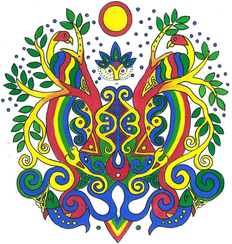 2008 Celtic Festival Fine Art Print: Celtic Water Tree