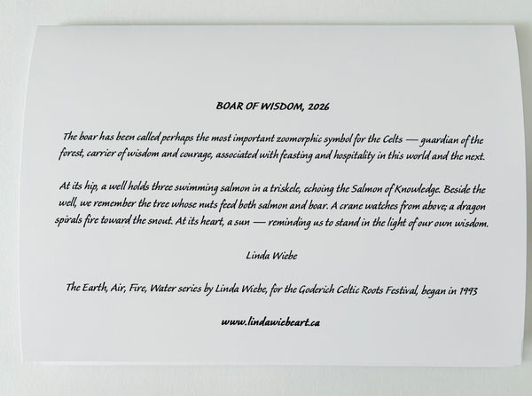 Boar of Wisdom Cards, 2026