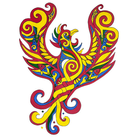 2024 Celtic Festival Fine Art Print: Rising Phoenix