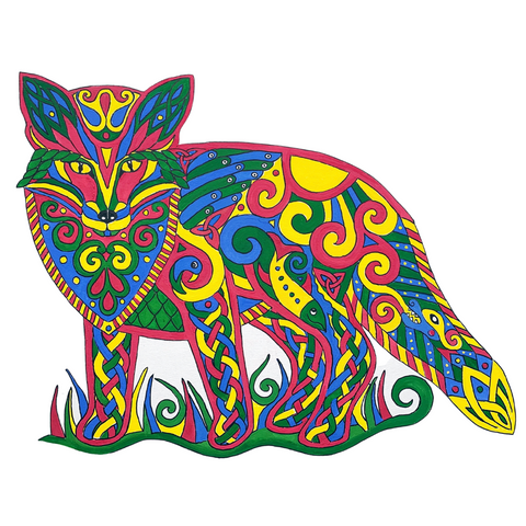 2022 Celtic Festival Fine Art Print: Celtic Fox
